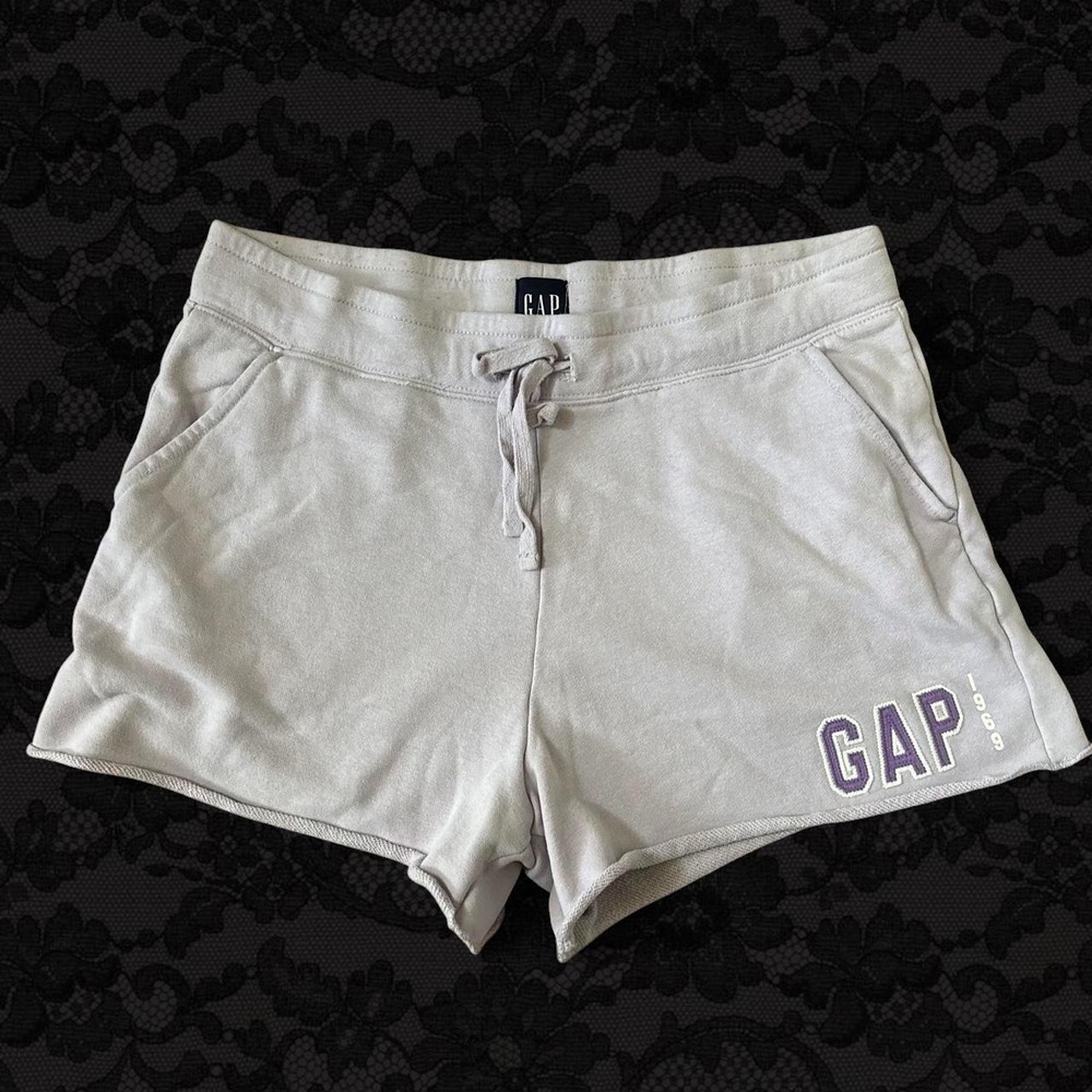 Gap light purple medium y2k style sweat micro shorts